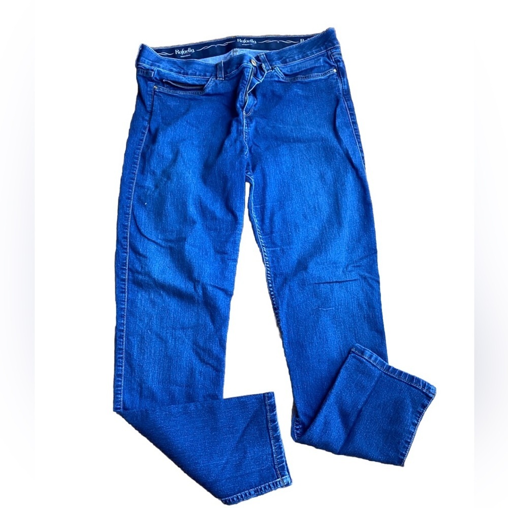 Straight Blue Jeans